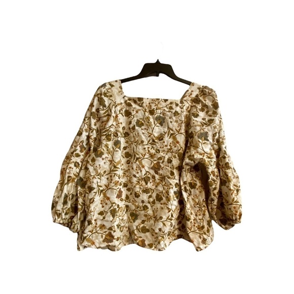 Women’s XL square neck blouse - Picture 2 of 4